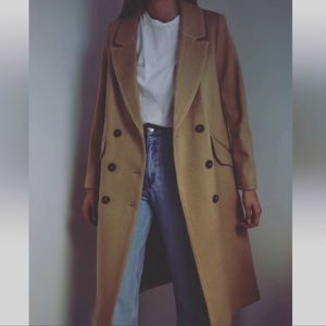 H&M camel coat small Classic autumn piece